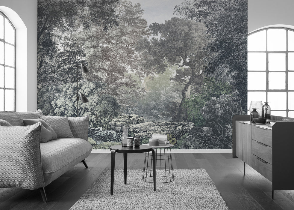 Digitaldruck Vlies Fototapete | Fairytale Forest | 400 x 280 cm
