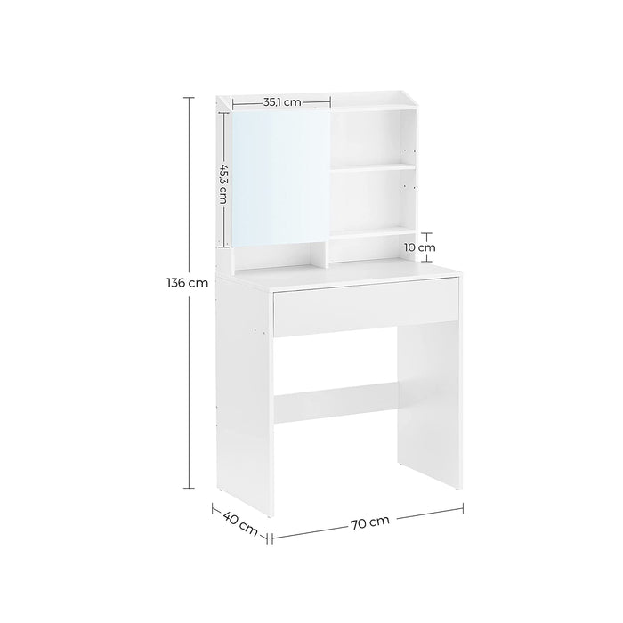 AUSLAUF VASAGLE | Dressing Table RDT118W01