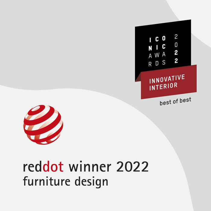 Set aus Bracket set 1 Holzregal, 1 Modul 1 Hängestange, L 1m Zero, Zamak, Tiefschwarz lackiert, strukturiert