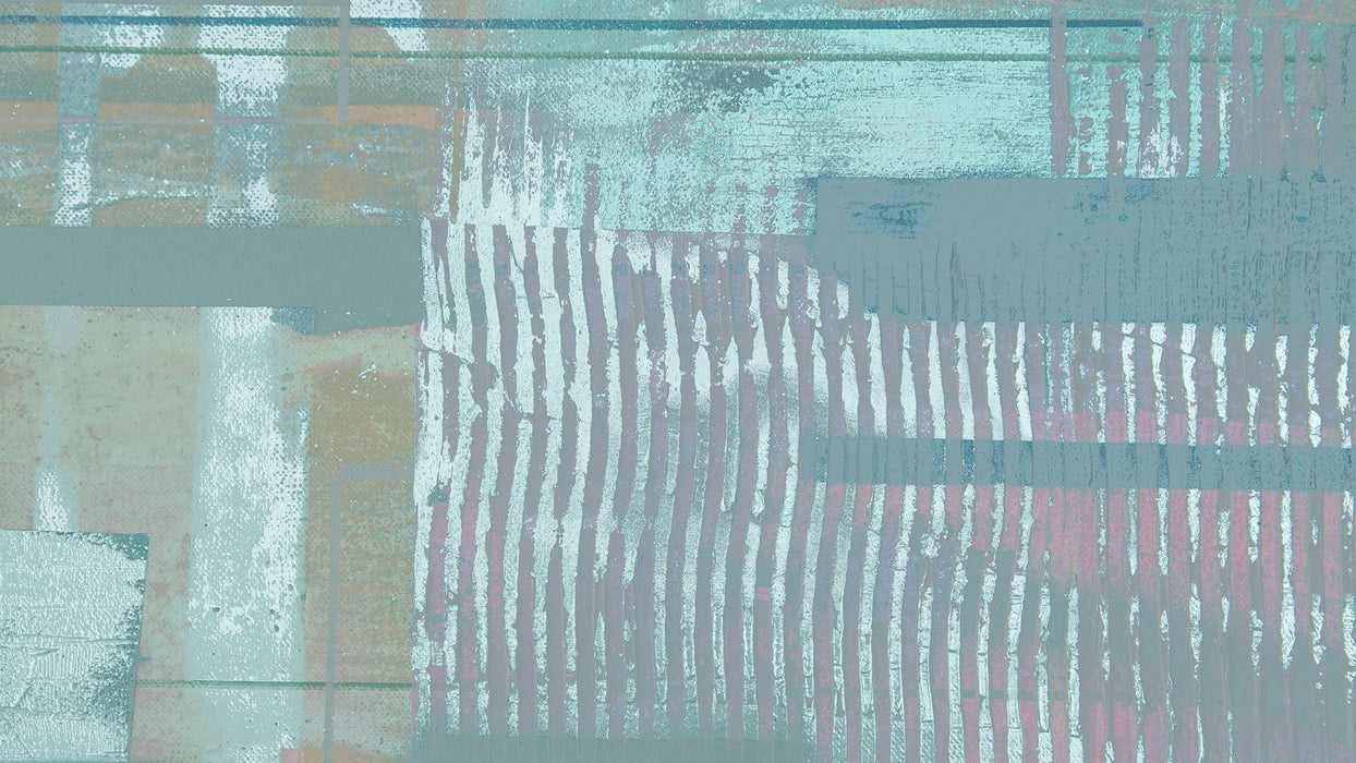 Digitaldruck Vlies Fototapete | Lines Mellow grey | bleu | 500 x 280 cm