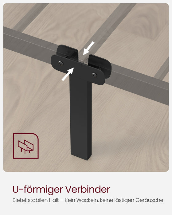 NEU | VASAGLE | Doppelbettgestell aus Metall
