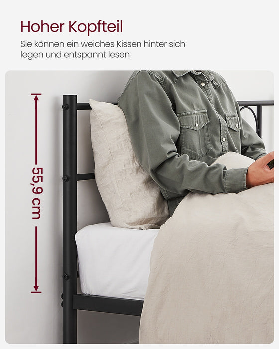 NEU | VASAGLE | Doppelbettgestell aus Metall
