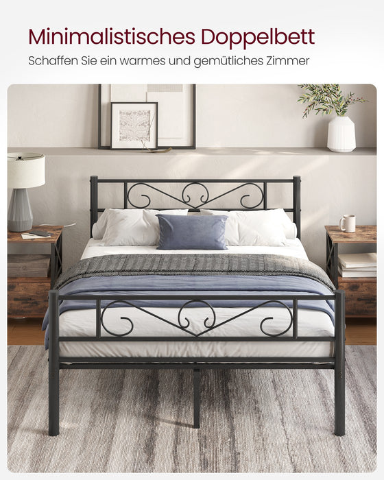 NEU | VASAGLE | Doppelbettgestell aus Metall