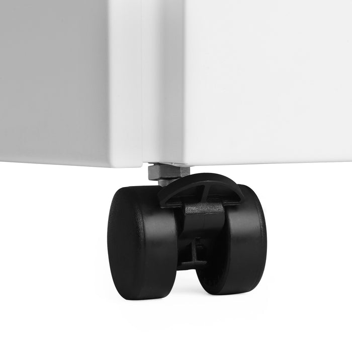 SONGMICS | Rollcontainer 3 Schubladen Weiß