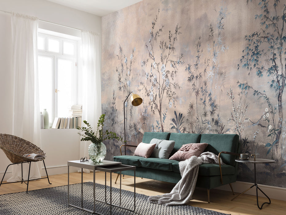 Digitaldruck Vlies Fototapete | Mandarin Morning | 900 x 280 cm