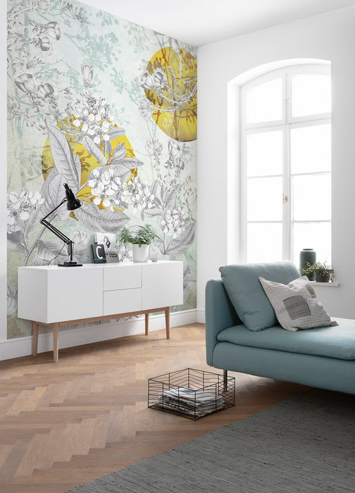 Digitaldruck Vlies Fototapete | Golden Sun | 200 x 280 cm