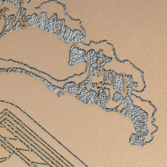 Digitaldruck Vlies Fototapete | Land of Gold | 300 x 280 cm