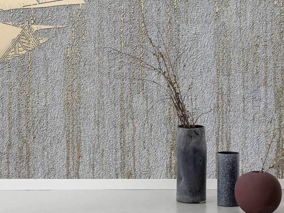 Digitaldruck Vlies Fototapete | Land of Gold | 300 x 280 cm