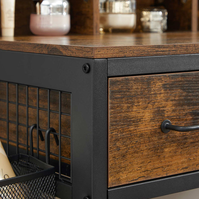 NEU | VASAGLE | Frisiertisch mit 3-teiligem Klappspiegel