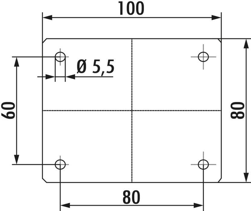 Naber | Korfu 1 | Konsole | edelstahlfarbig | H 170 mm