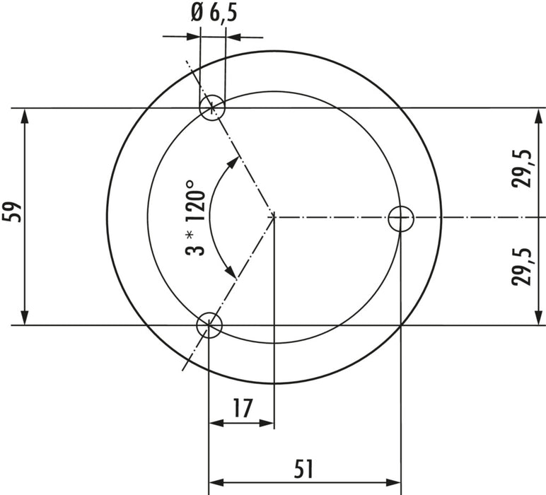 Naber | Typ 41 | Konsole | Edelstahl | H 190 mm | Rohr-Ø 50 mm