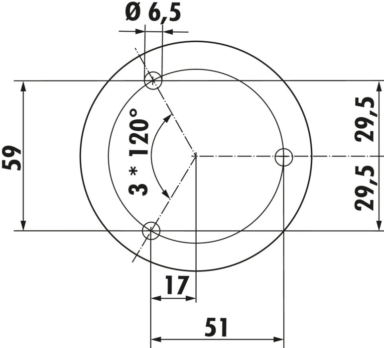 Naber | Typ 42 | Konsole | Edelstahl | H 230 mm | Rohr-Ø 35 mm