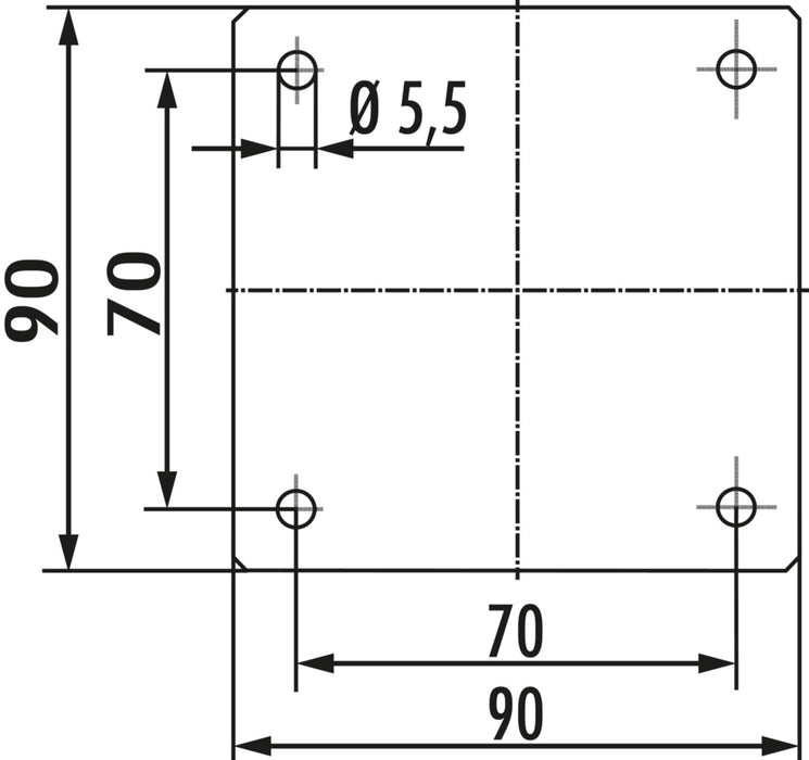 Naber | Kreta 1 schräg | Konsole | edelstahlfarbig | H 230 mm
