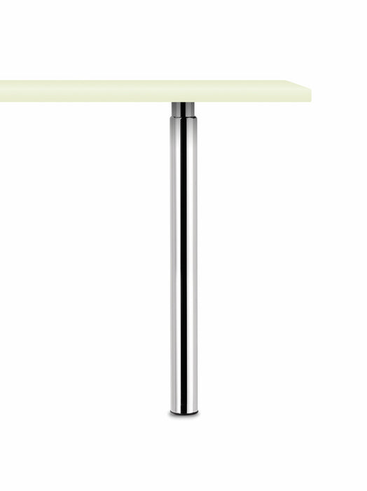 Naber | Trampolo 50 rund | Stützfuß | chrom poliert | H 880 - 1060 mm