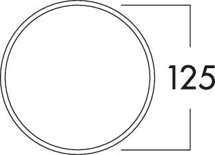 Naber | K-Klima-R 125/125 Mauerkasten | anthrazit