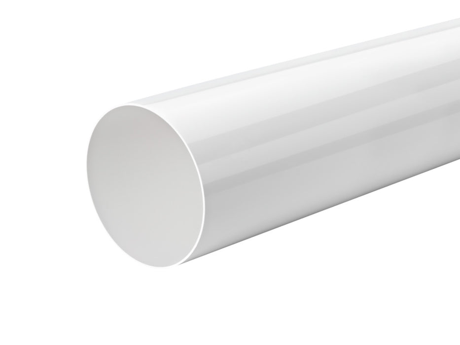 Naber | Rundrohr 150 | Lüftungsrohr | weiß | L 500 mm