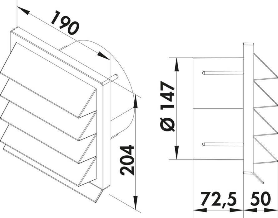 Naber | K-Jal 150 Außenjalousie | anthrazit