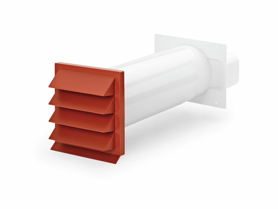 Naber | K-Klima-R flow 150 Mauerkasten | ziegelrot