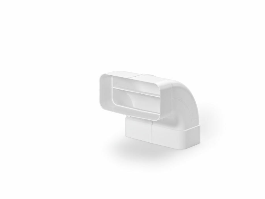 Naber | MF-RBV 125 Rohrbogen vertikal 90° | Verbindungselement | weiß