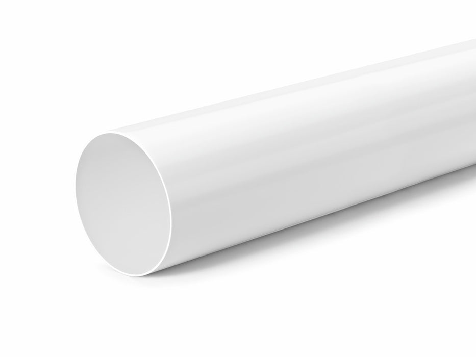 Naber | Rundrohr 125 | Lüftungsrohr | weiß | L 500 mm