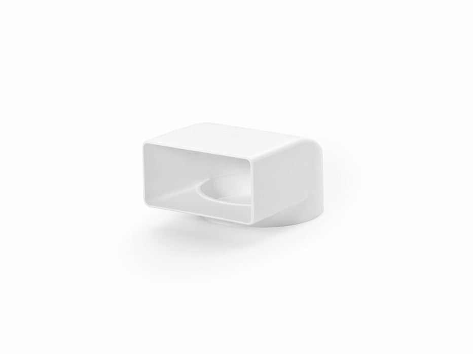 Naber | N-UR 100 Umlenkstück 90° | Verbindungselement | weiß