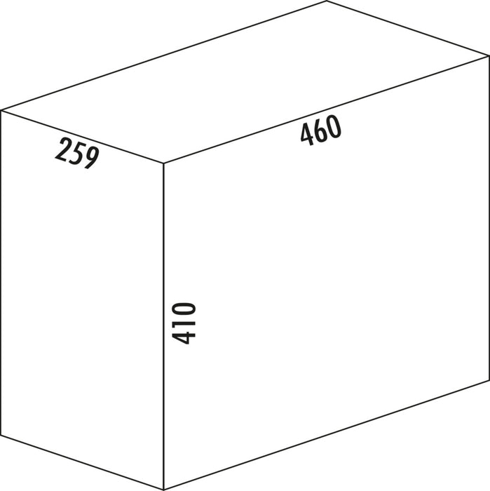 Naber | Double deluxe | Abfallsammler für Drehtüren | anthrazit