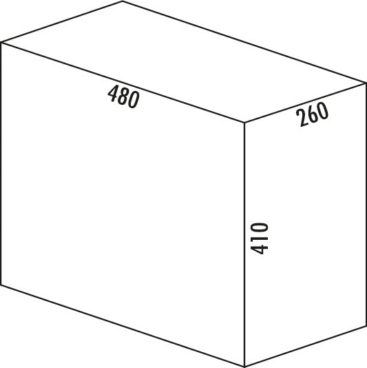 Naber | Double 3 Abfallsammler für Drehtüren alu grau