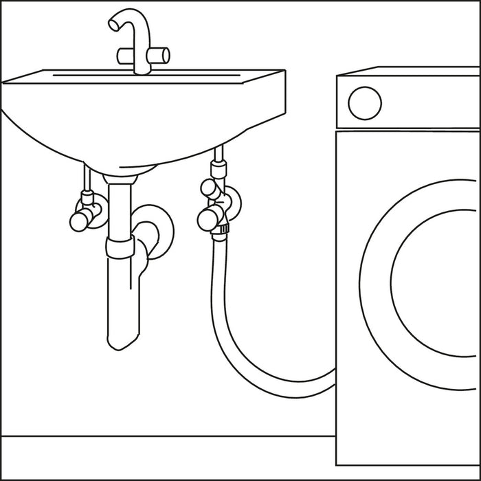 Schell | GA Eckventil 2 | ½" | chrom