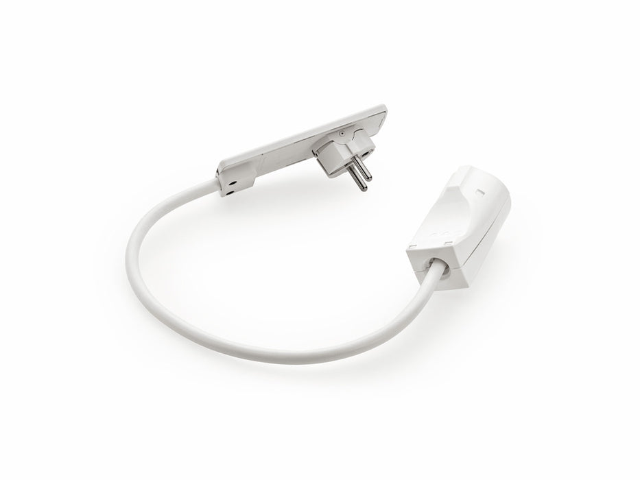 Naber | Verbindungsleitung mit Evoline Plugstecker | Stecker | L 1000 mm | weiß