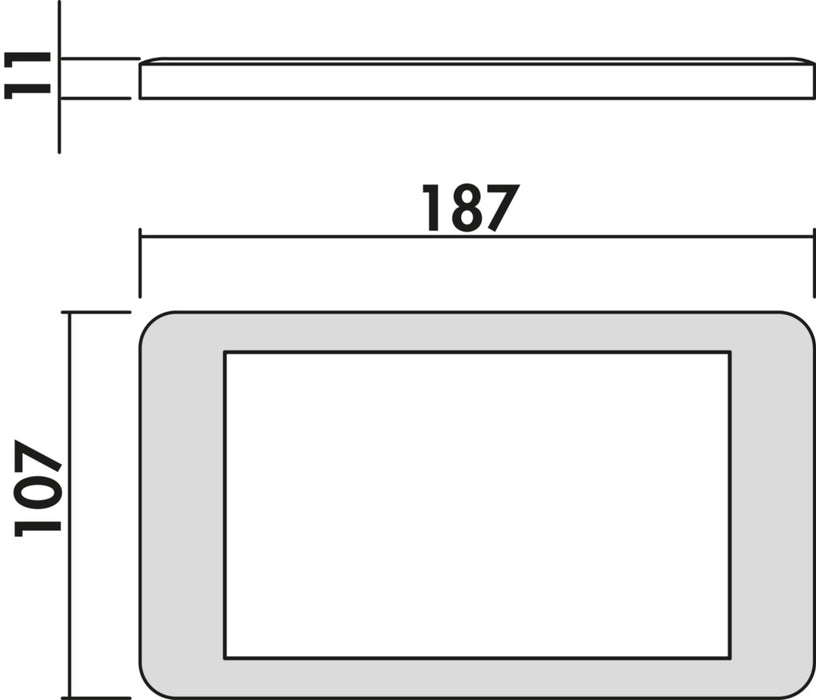 Naber | Hull Farbwechsel LED Unterboden Nischenleuchte Set-2