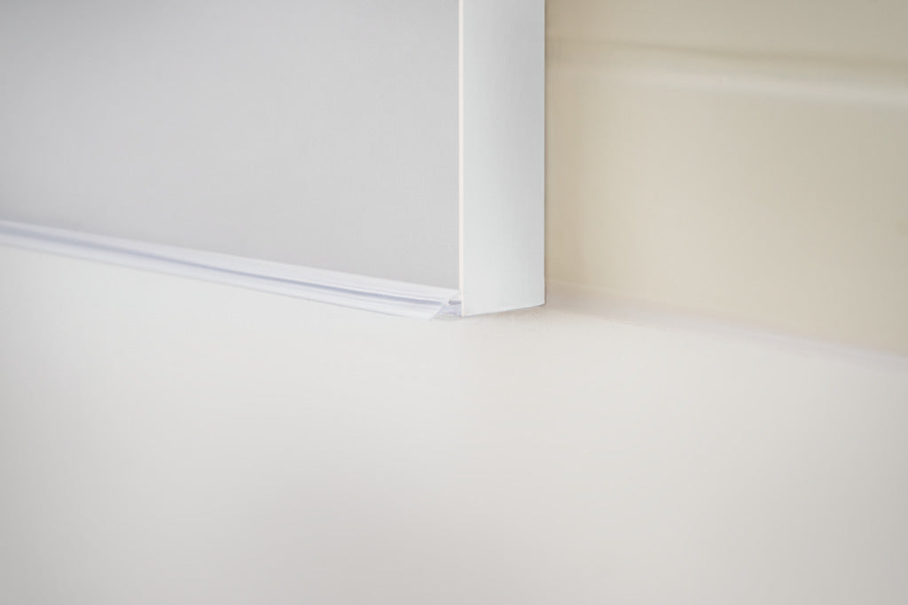 Naber | Primo | System Dichtprofil, Wandanschlussprofil, transparent