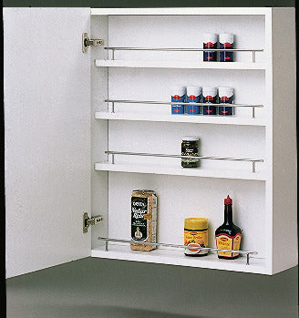 Kesseböhmer | Begrenzungsreling für Hängeschränke | Schrankausstattung | chrom