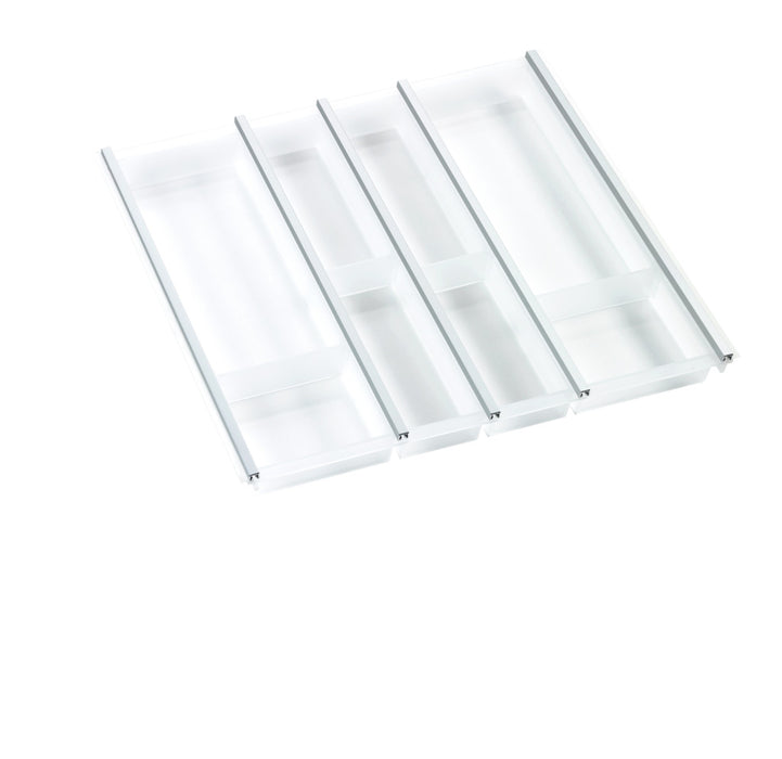 Naber | Cuisio 60 | Besteckeinsatz Besteckkasten | weiß transluzent