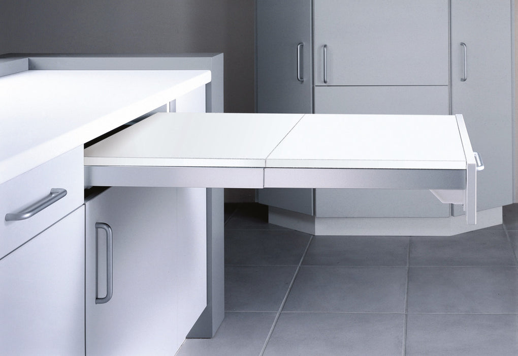 Kesseböhmer | TopFlex Ausziehtisch | Schrankausstattung | für 600er Schrank | weiß