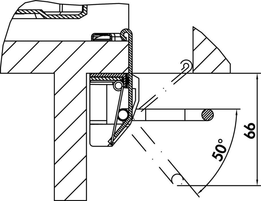 Naber | Cox Cick® dunkelgrau chrom matt