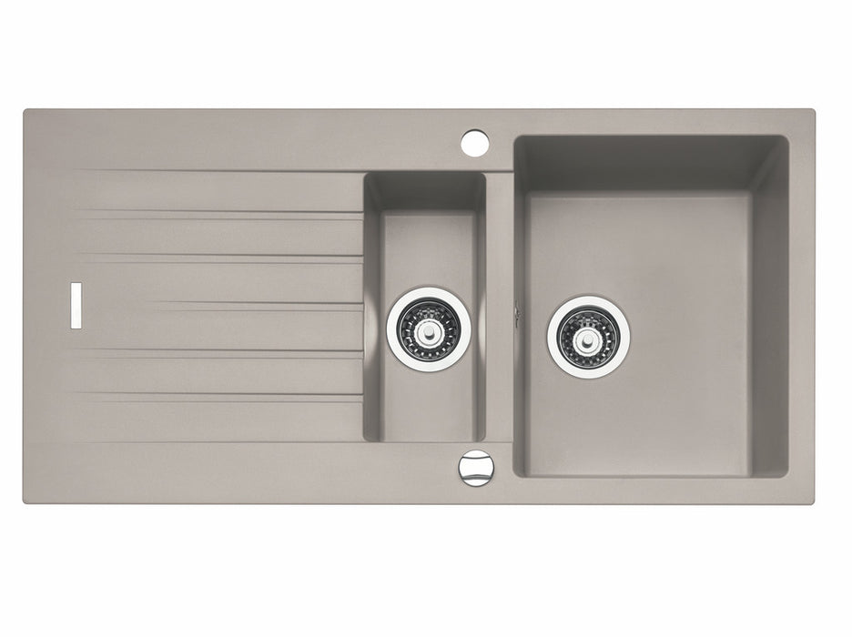 Naber | Angola 150 | Einbauspüle Küchenspüle Spülbecken | Granit concrete