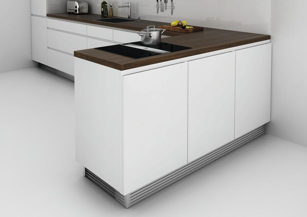 Naber | Presa Lüftungsgitter | H 130 mm | Lüftungsquerschnitt ca. 217,6 cm²/m | edelstahlfbg. eloxiert