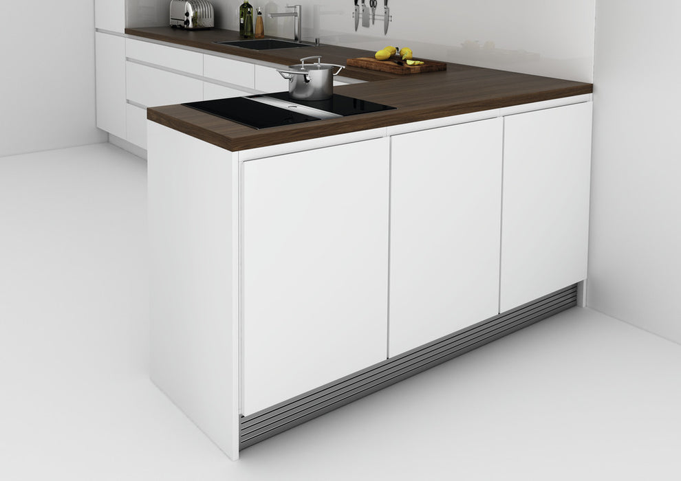 Naber | Presa Lüftungsgitter | H 100 mm | Lüftungsquerschnitt ca. 163,2 cm²/m | edelstahlfbg. eloxiert