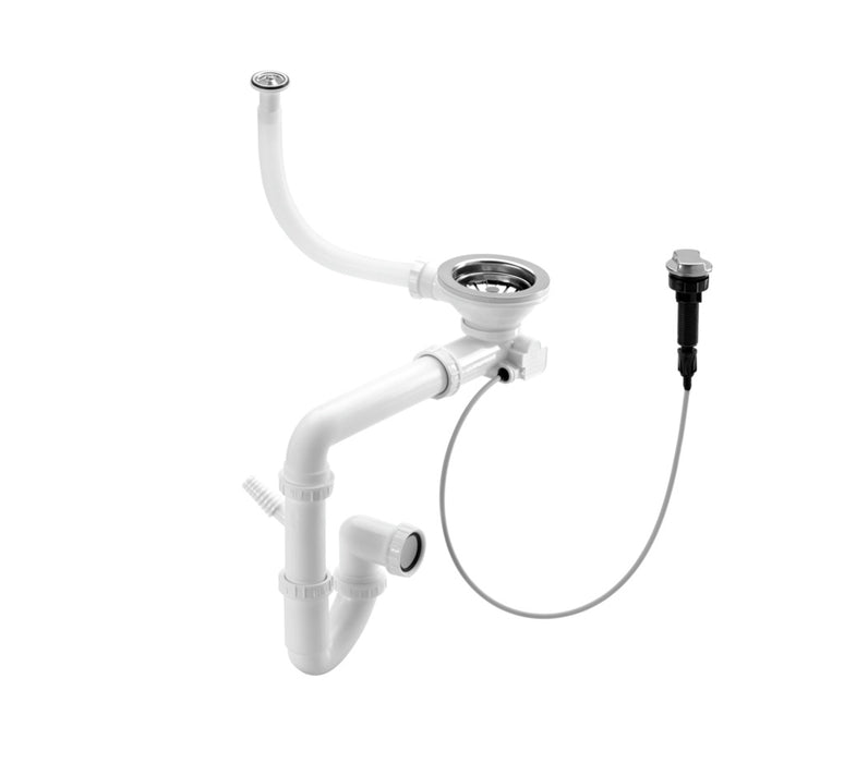 Naber | Ersatzteile Ablaufverbindungen, 3½" Korbventil, Drehexzentergarnitur