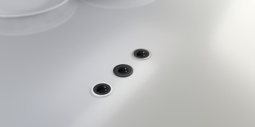 Naber | Deckel | Einbausteckdosenelemente | schwarz