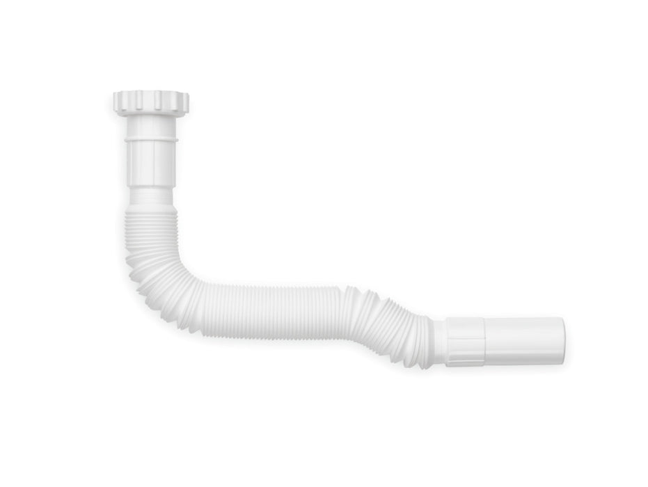 Naber | Siphon-Anschlussschlauch Bad | Siphon | weiß