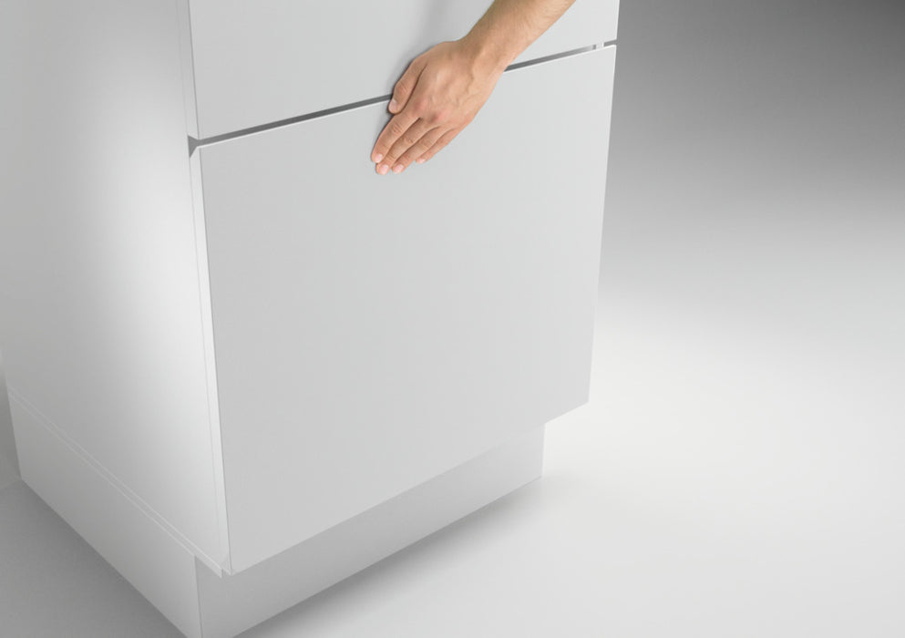 Naber | Cox Cick-E® 600 K Auswerfer für Frontauszüge dunkelgrau chrom matt