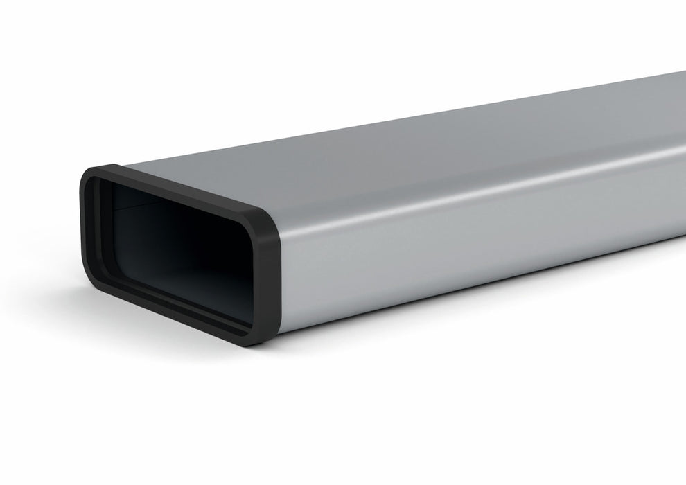 Naber | SF-VRO 150 Flachkanalrohr | Lüftungsrohr | verzinkter Stahl | L 1000 mm