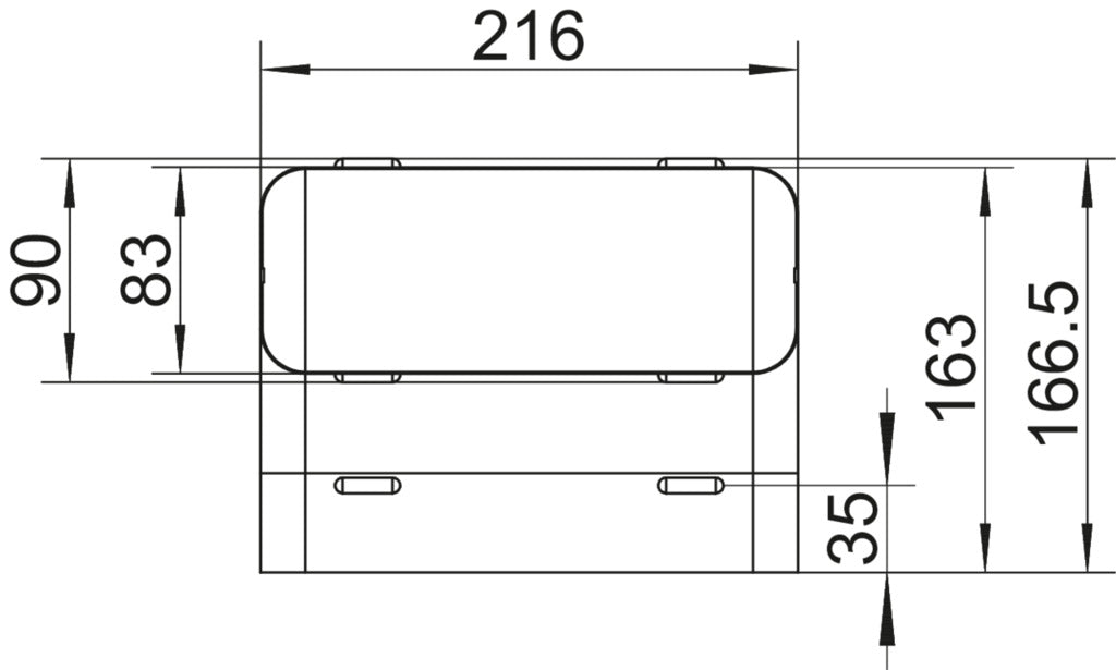 Naber | SF-RBV 150 Rohrbogen vertikal 90° | Verbindungselement | verzinkter Stahl