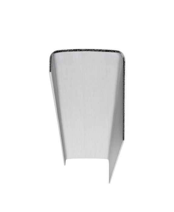 Naber | Edelstahl U-Winkelprofil 16 mm, Wandanschlussprofil, Edelstahl