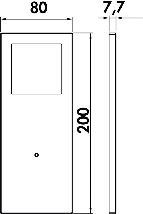 Naber | Vetro LED Unterboden Nischenleuchte Set-5 weiß
