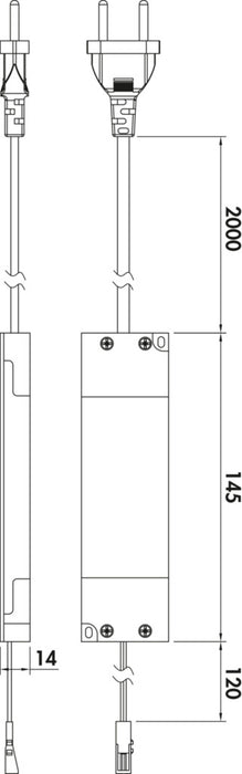 Naber | LED Konverter 1 weiß