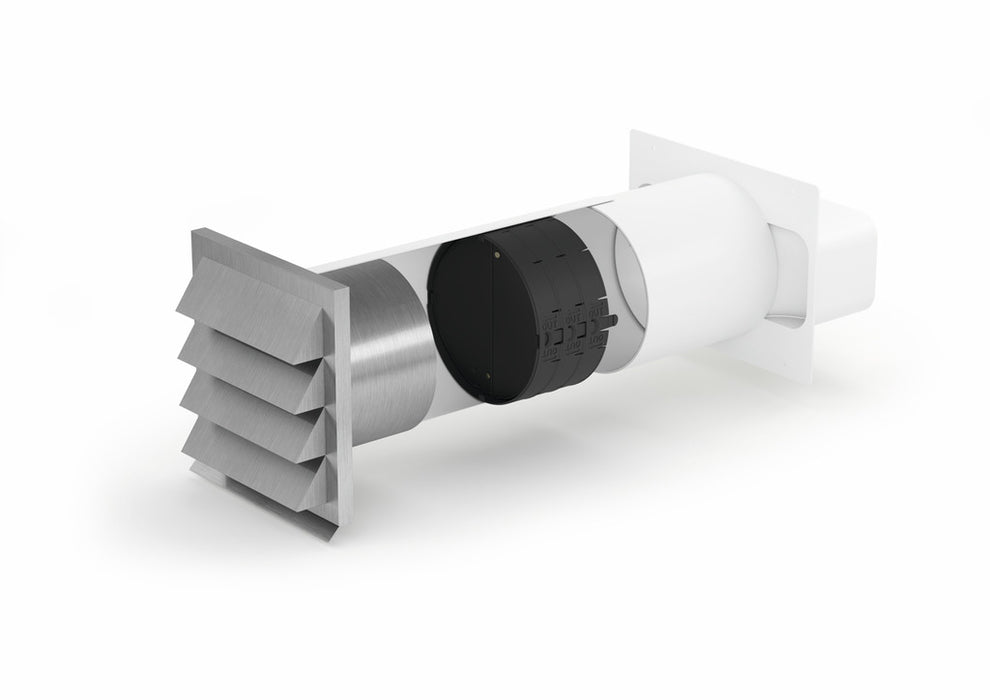 Naber | E-Jal flow 150 Mauerkasten inkl. THERMOBOX | weiß | Edelstahl