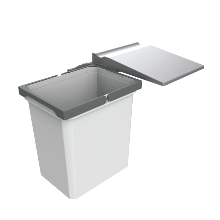 Naber | Cox® Beep 450 Abfallsammler für Schwenktechnik hellgrau 390 mm 15,5 l