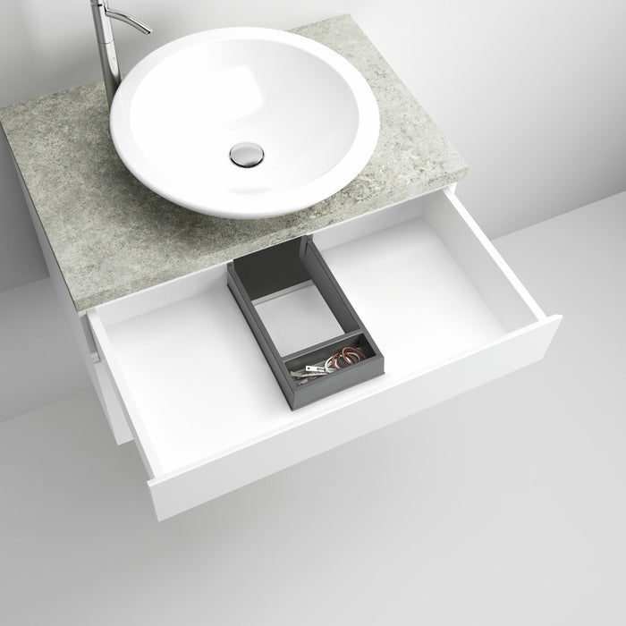 Naber | Passo Siphonschutz 2 | Schubladeneinsatz | oriongrau